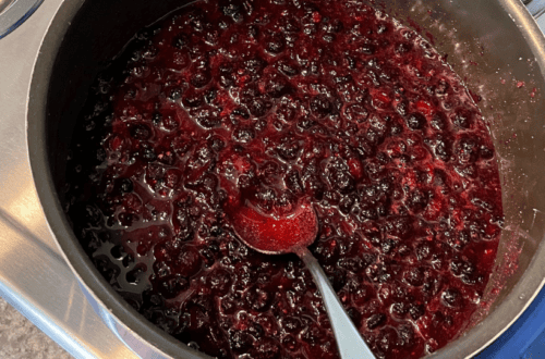 black raspberry jam