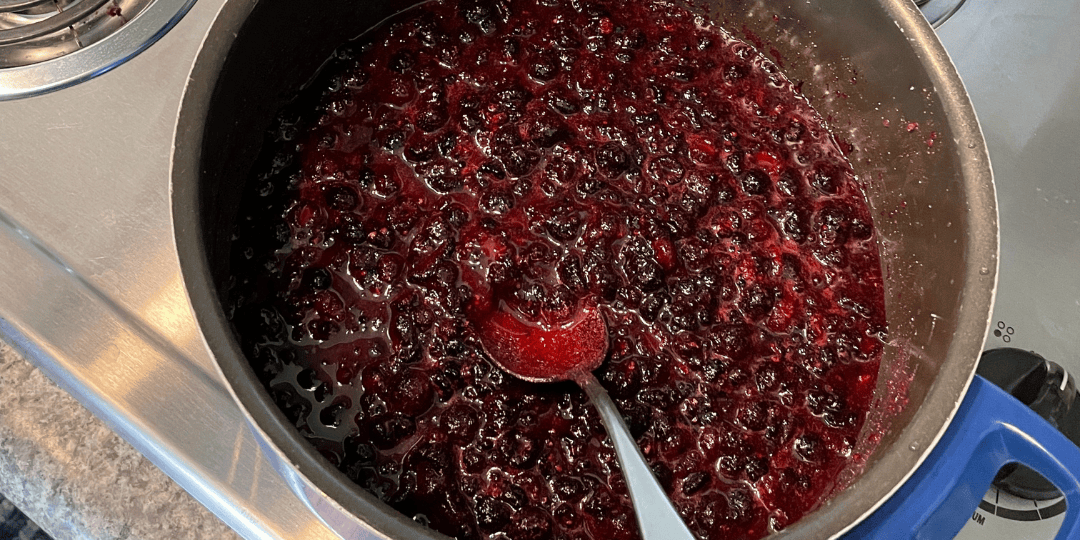 black raspberry jam