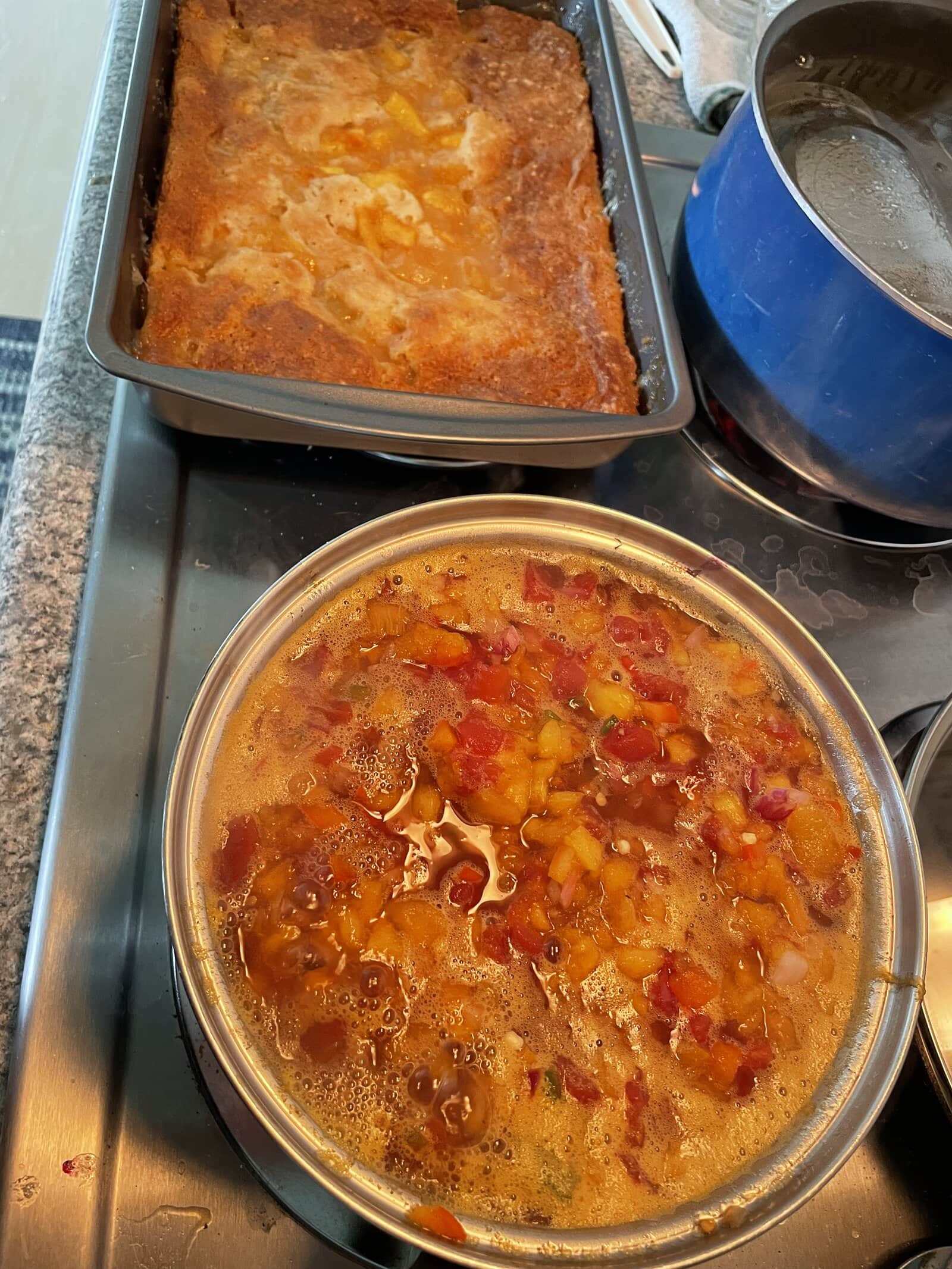 peach cobble, peach salsa, spicy peach salsa, peach recipes