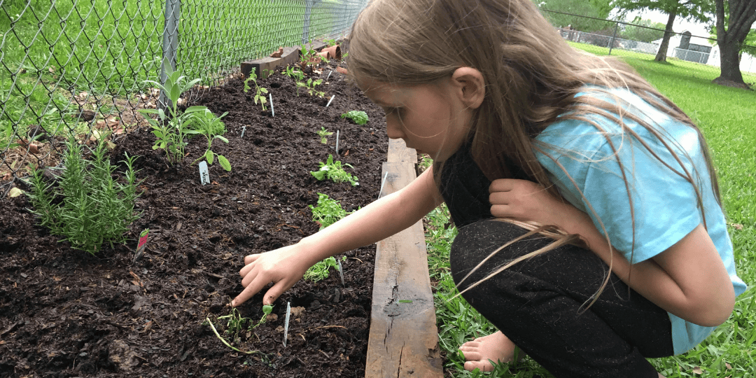 Child in the Garden