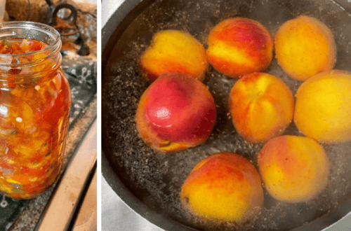 spicy peach salsa