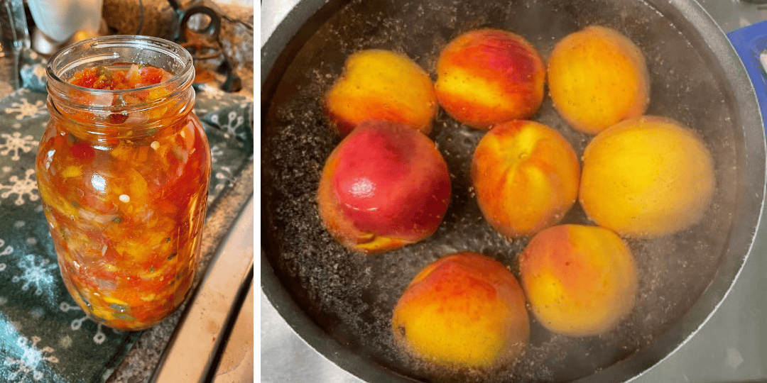 spicy peach salsa