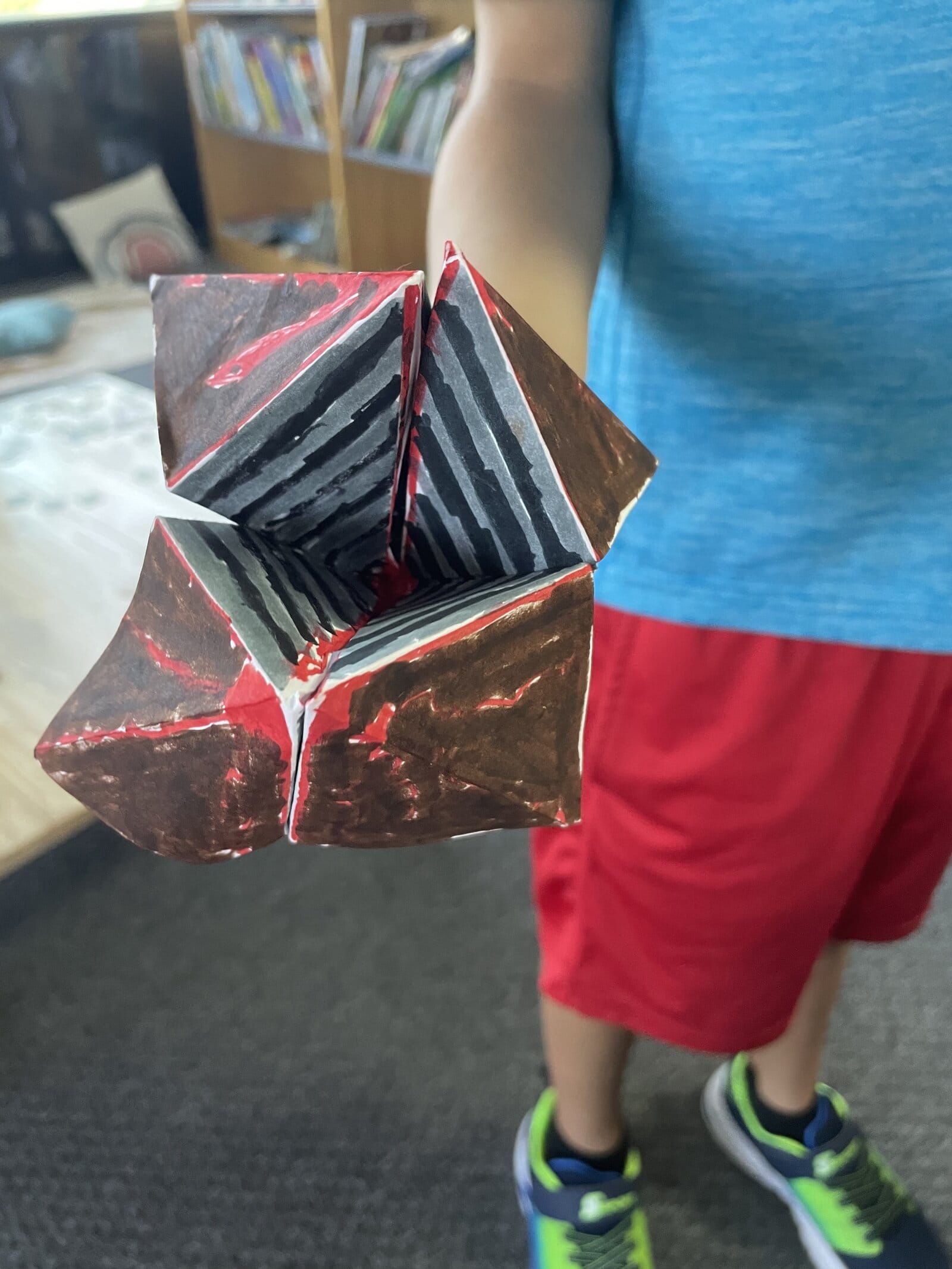 montessori volcano, volcano, fortune teller