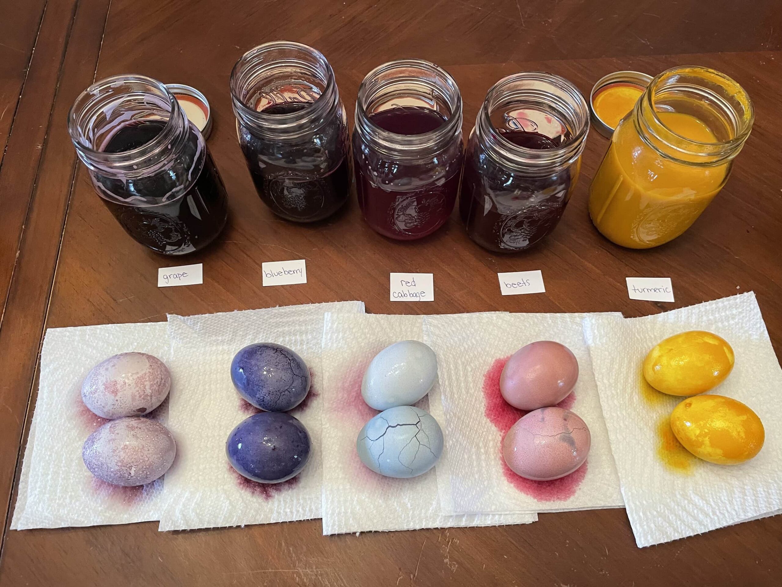 all-natural dye, easter eggs