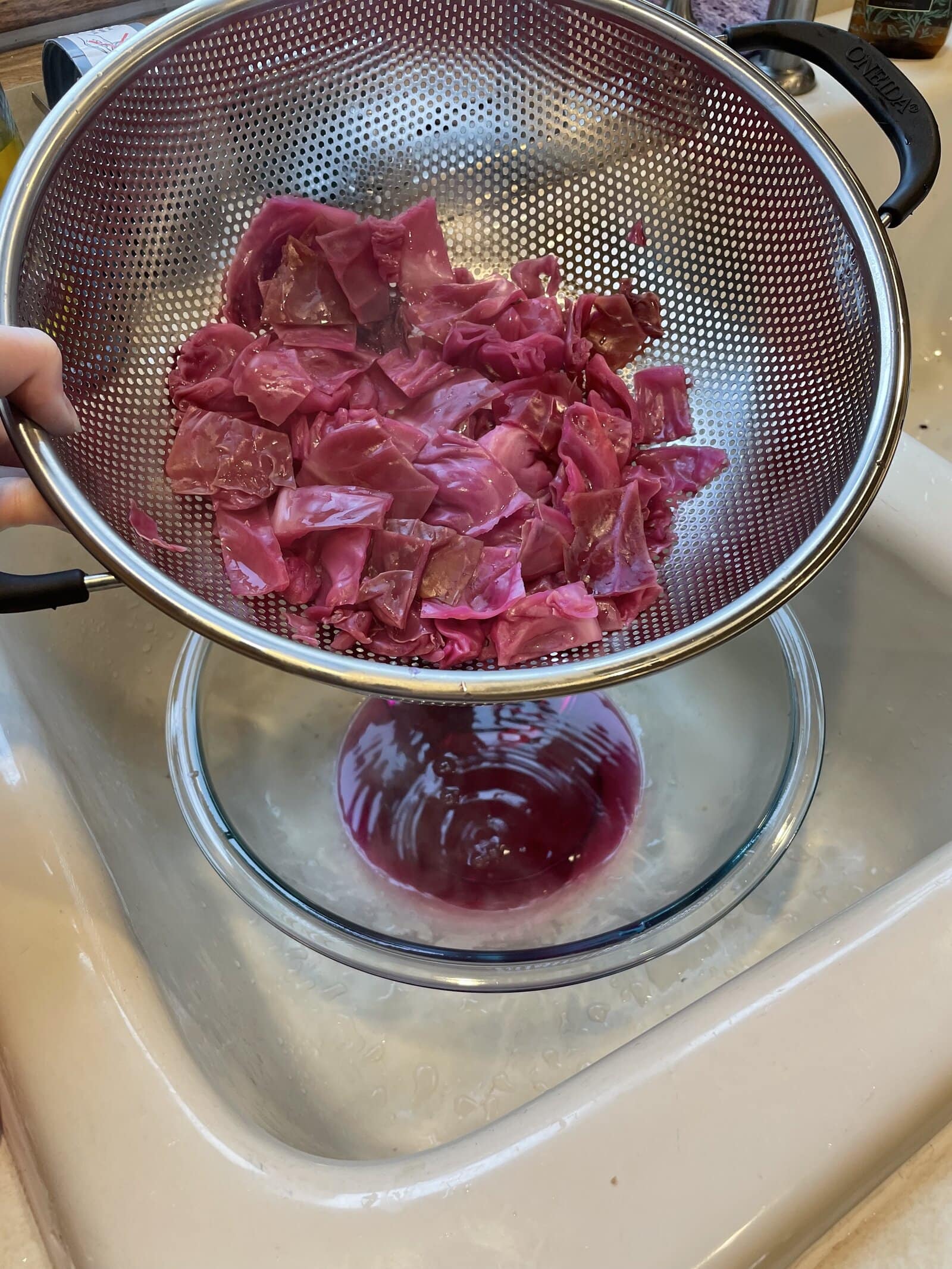 red cabbage dye