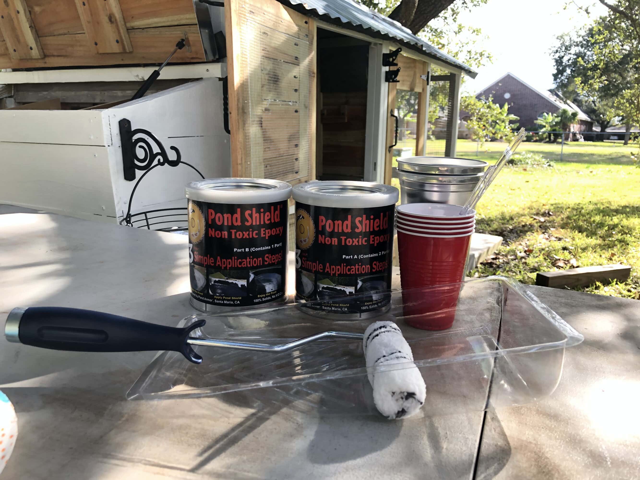 Chicken coop sealant
