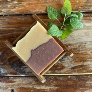 milk chocolate mint soap