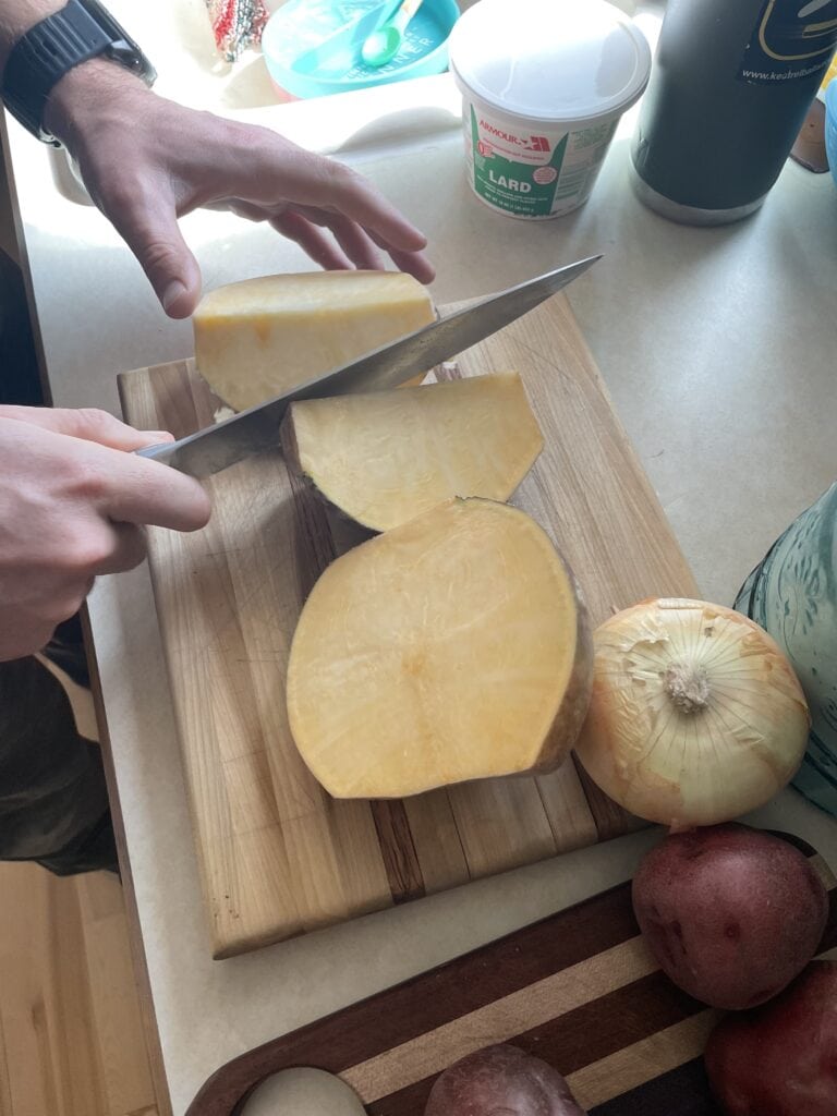 rutabaga for pasty