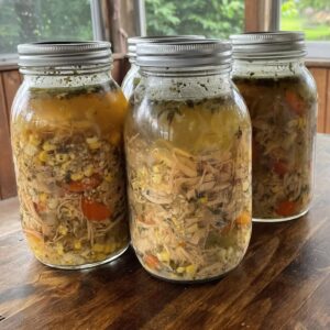 canned chicken soup