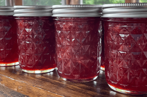strawberry rhubarb jam