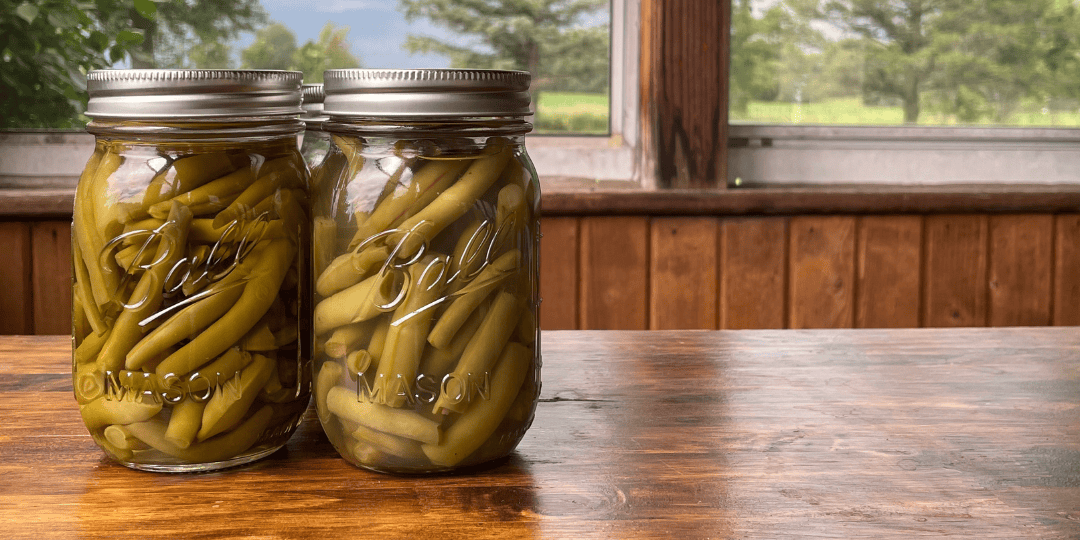 pressure canned green beans