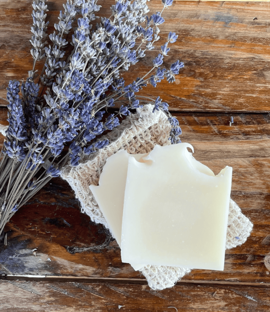 lavender tallow soap, essential oils for soap
