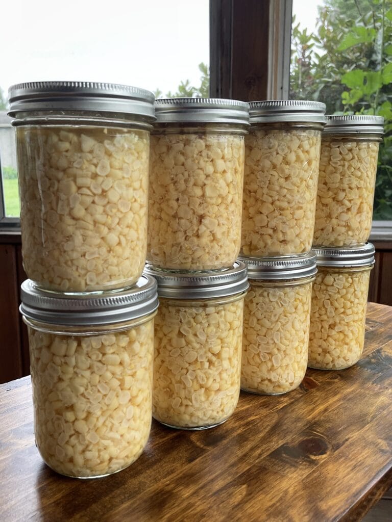 canned sweet corn