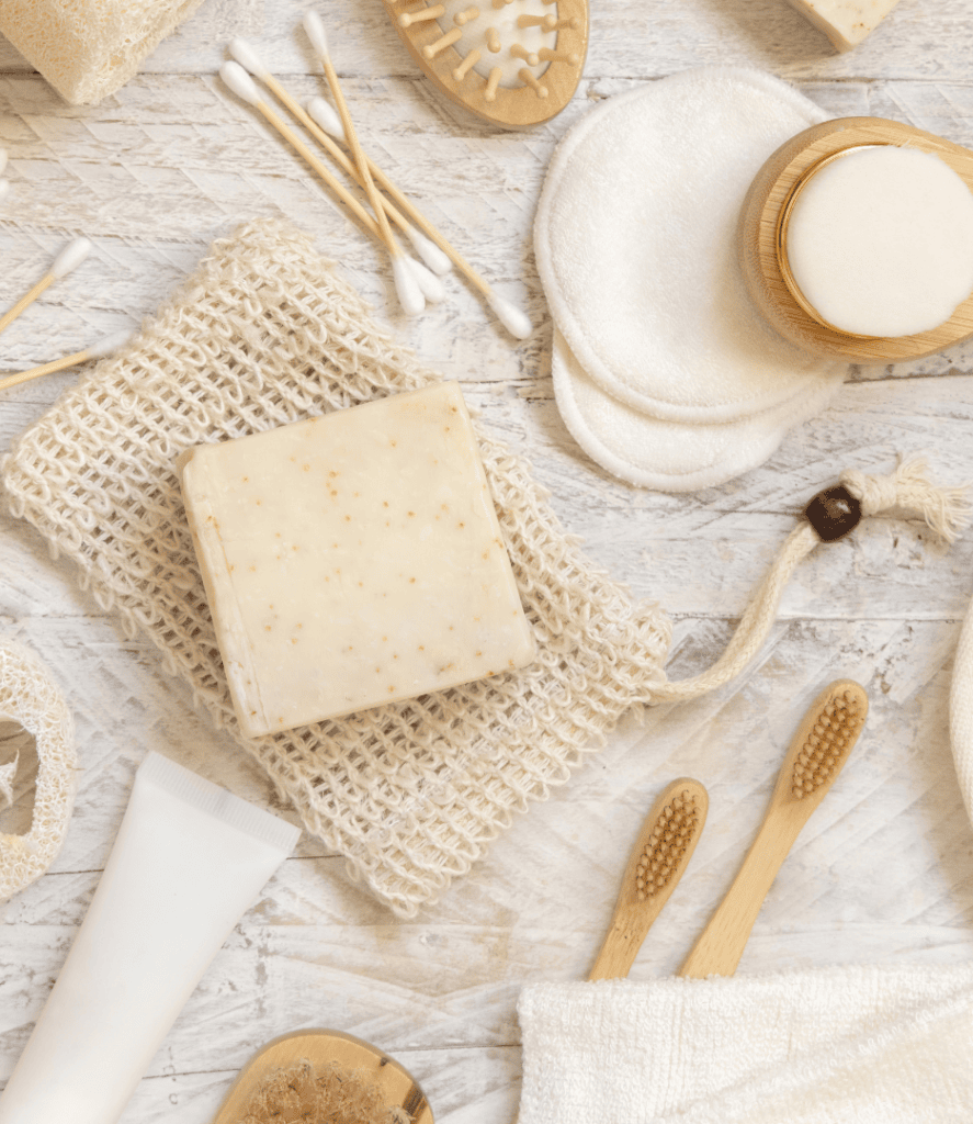 soap saver bag, natural bar soap