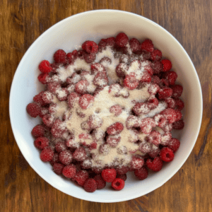 raspberry crumble