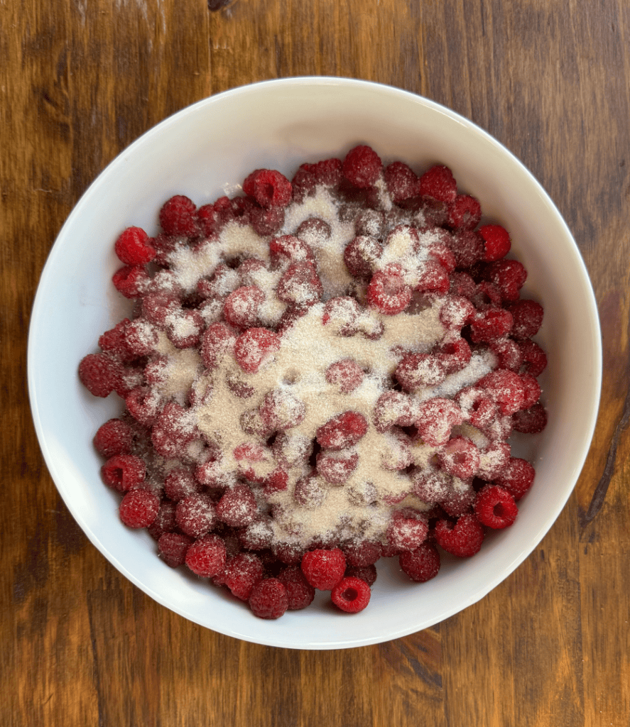 raspberry crumble