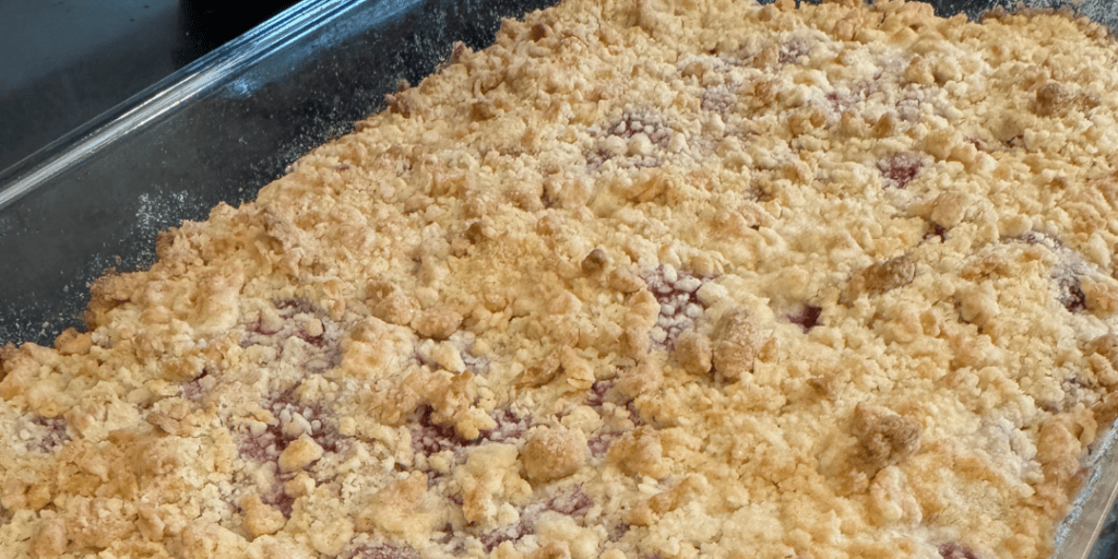 raspberry crumble