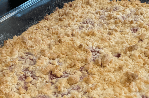 raspberry crumble