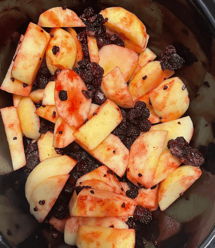 black raspberry applesauce