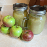 applesauce, apples