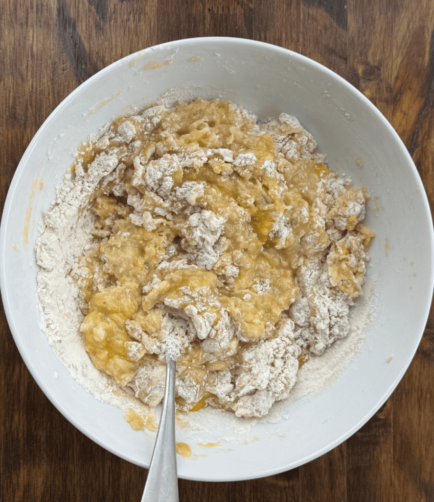 banana muffin batter