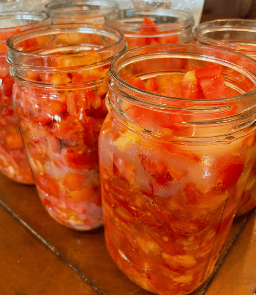 canned tomatoes