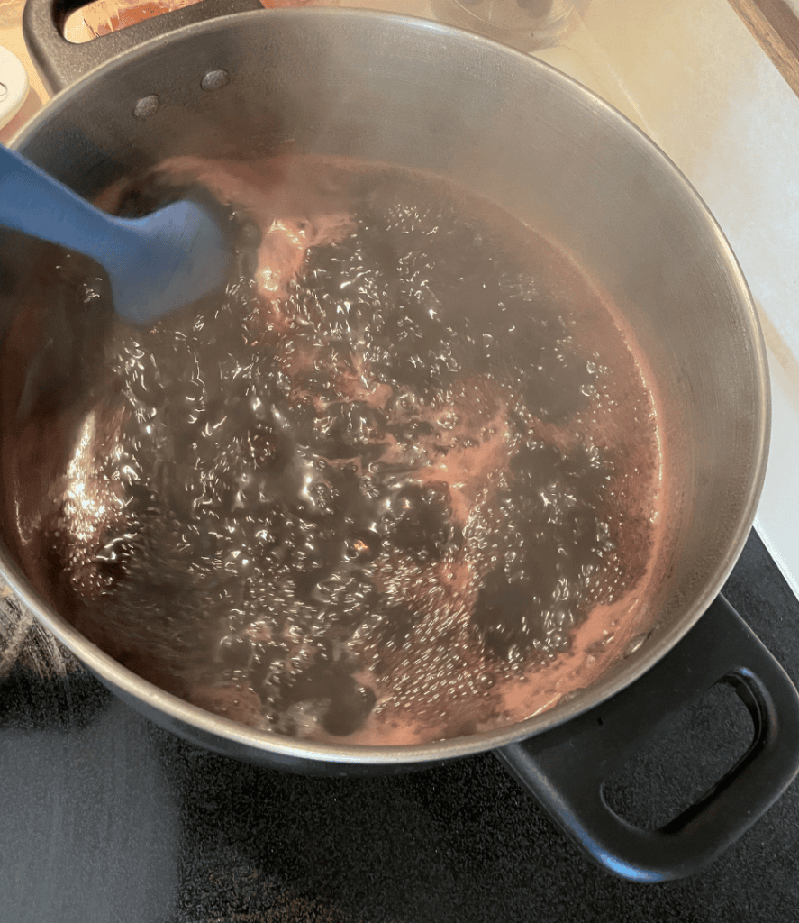 making jelly