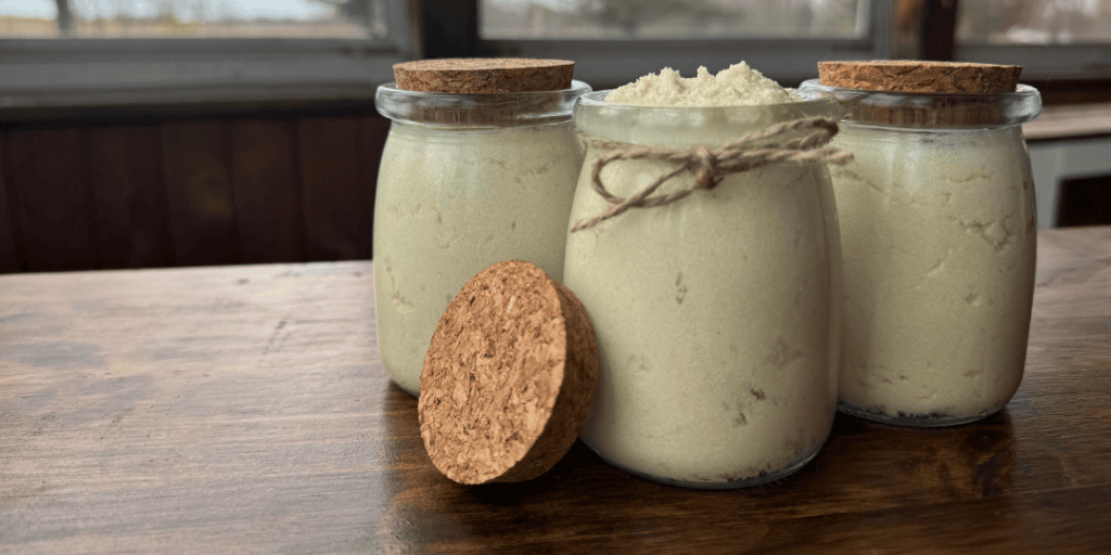 dandelion tallow sugar scrub