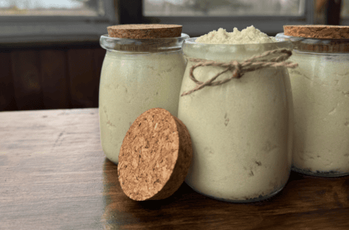 dandelion tallow sugar scrub