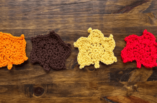fall leaf crochet pattern