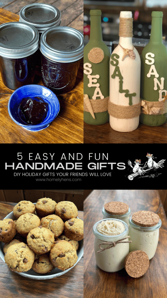 handmade gift ideas, diy holiday presents, homemade