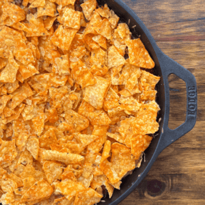 quick taco bake with doritos