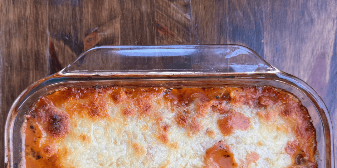 cheesy pasta bake