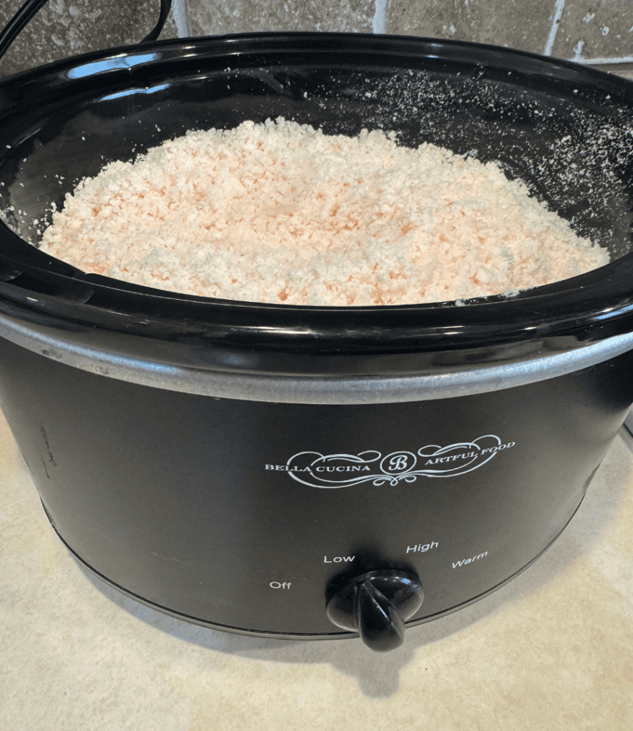 how to render tallow in a crock pot