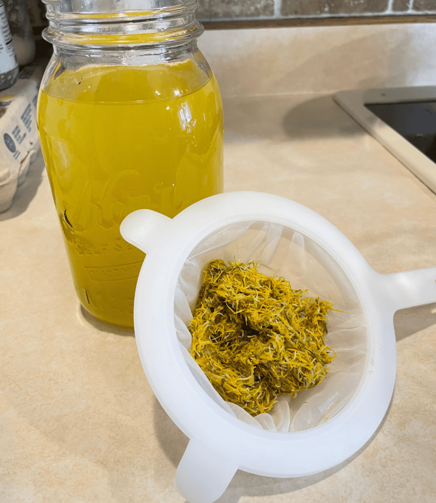 dandelions, dandelion jelly