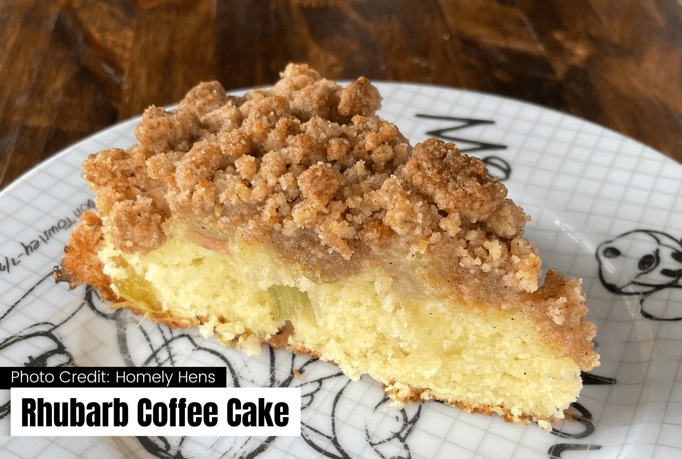 rhubarb coffee cake, rhubarb dessert recipes