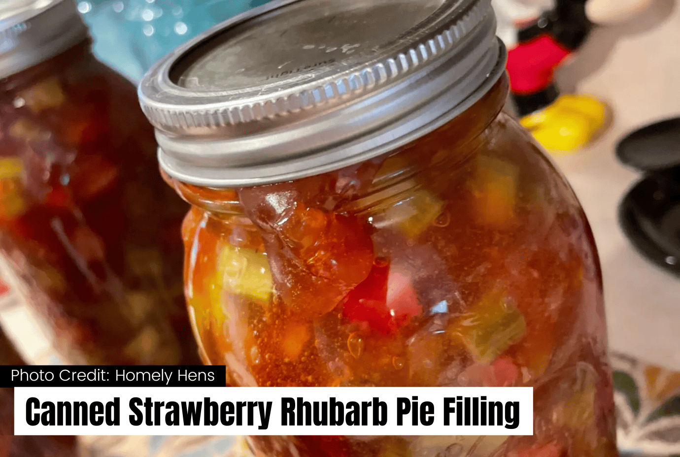 canned strawberry rhubarb pie filling, rhubarb dessert recipes