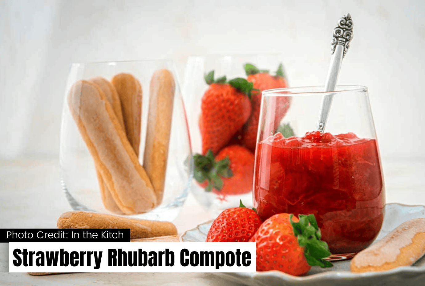 strawberry rhubarb compote
