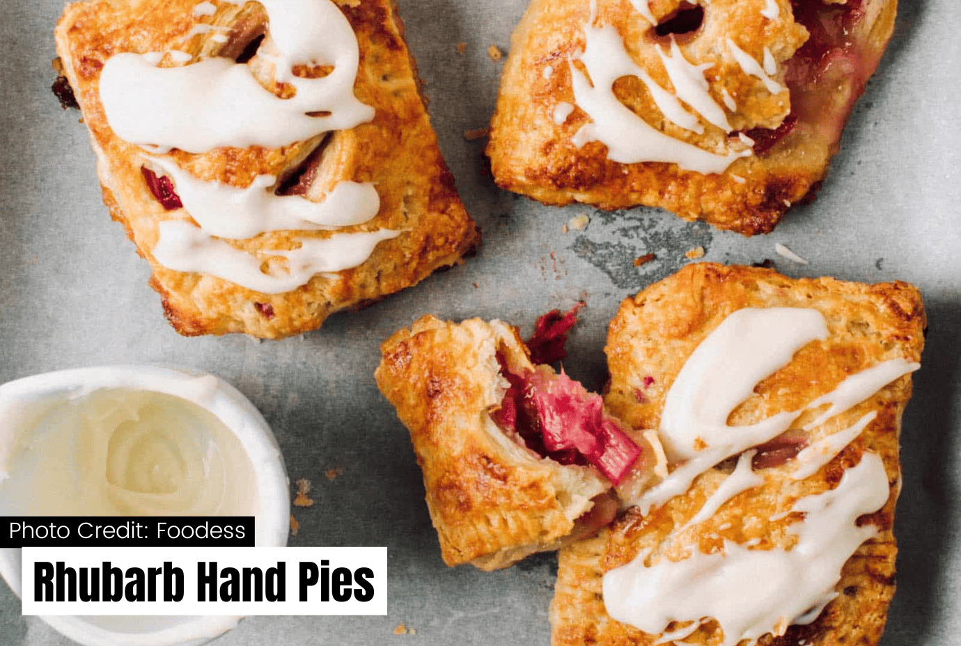 Rhubarb Hand Pies, rhubarb dessert recipes