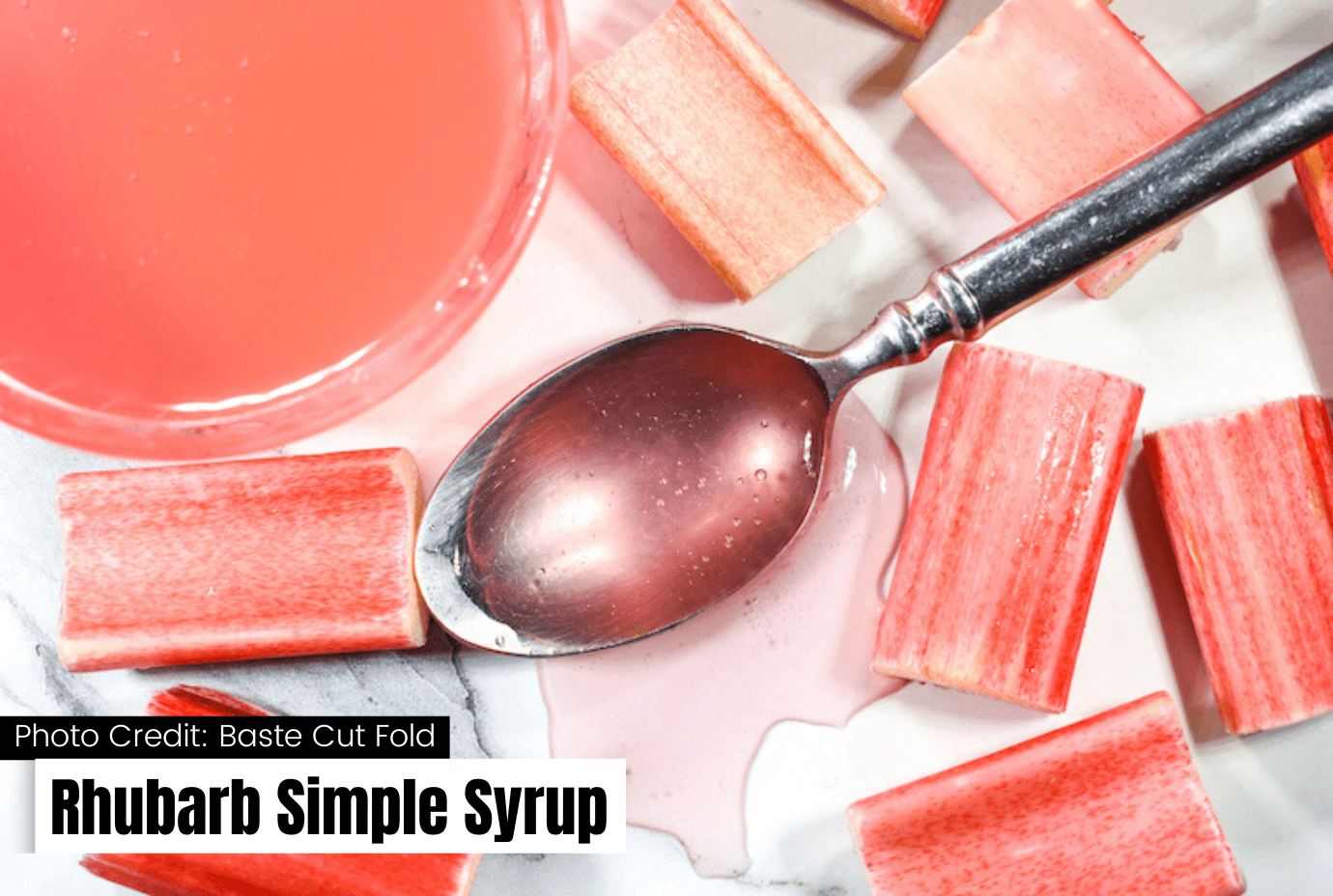 rhubarb simple syrup, rhubarb recipes