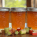 low sugar rhubarb jelly, chopped rhubarb