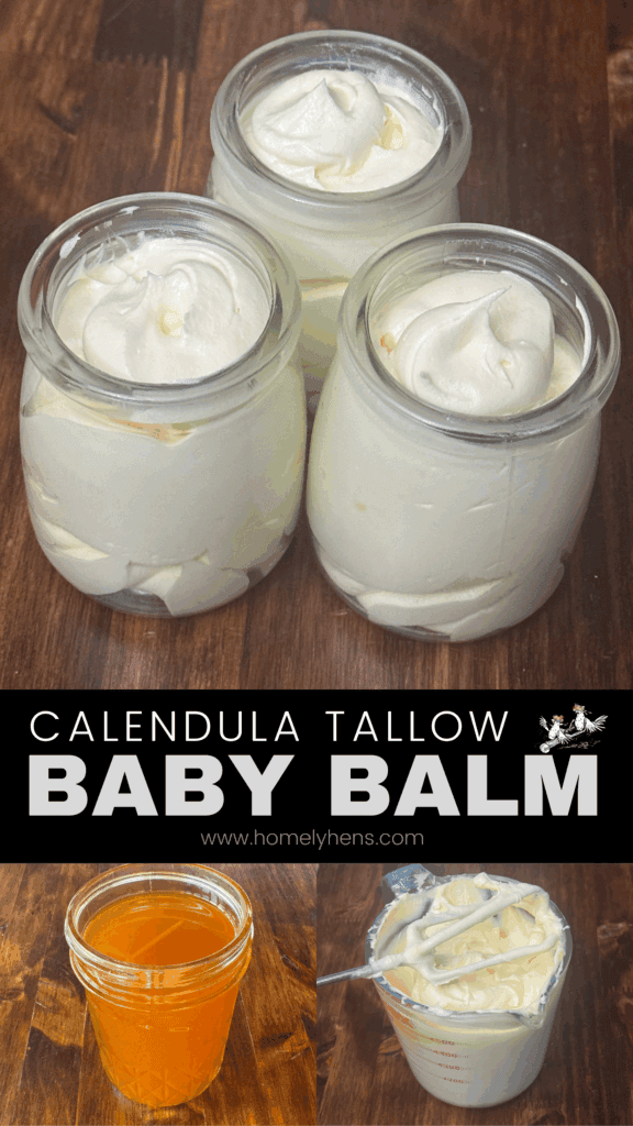tallow calendula baby balm recipe