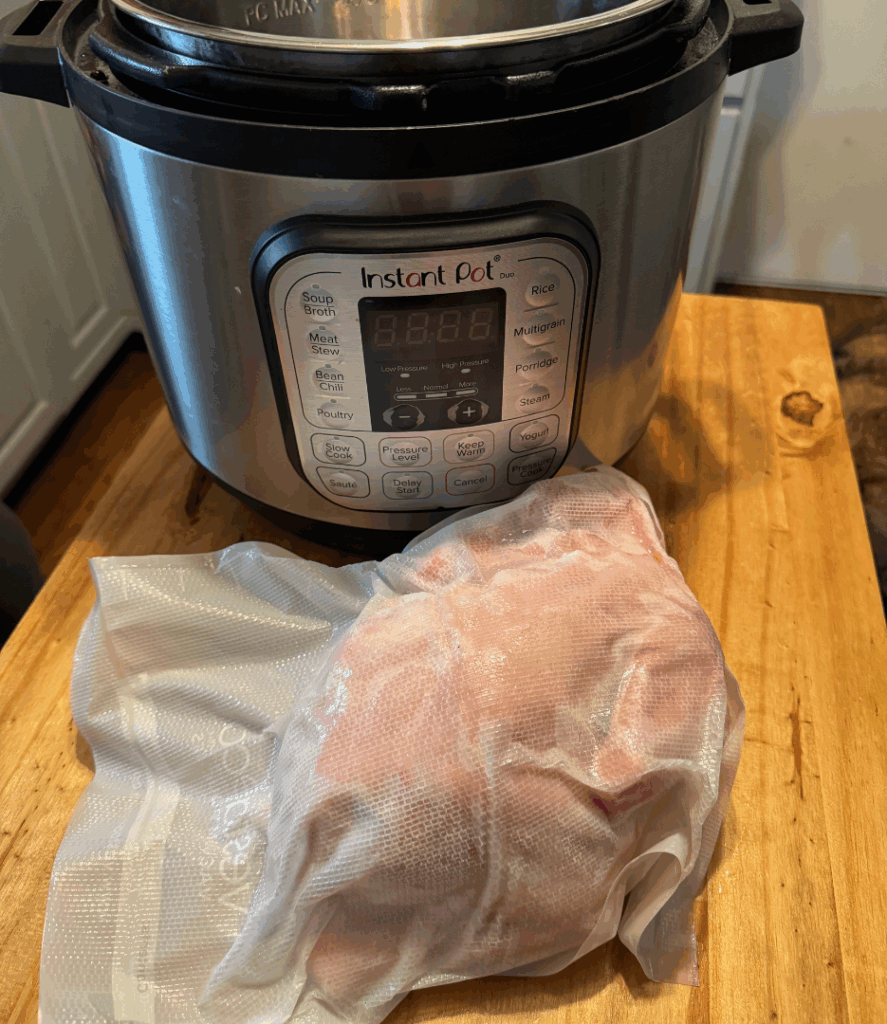 frozen chicken and instant pot