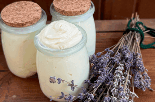 whipped lavender tallow balm