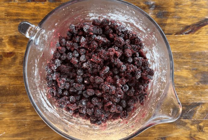black raspberries for pie filling