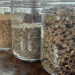 homemade immunity boosting tea made from echinacea, ginger, and dried elderberries