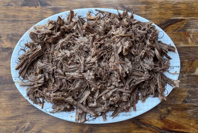 shredded meat for sandwiches or tacos