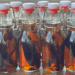 homemade vanilla extract in bottles for gifts