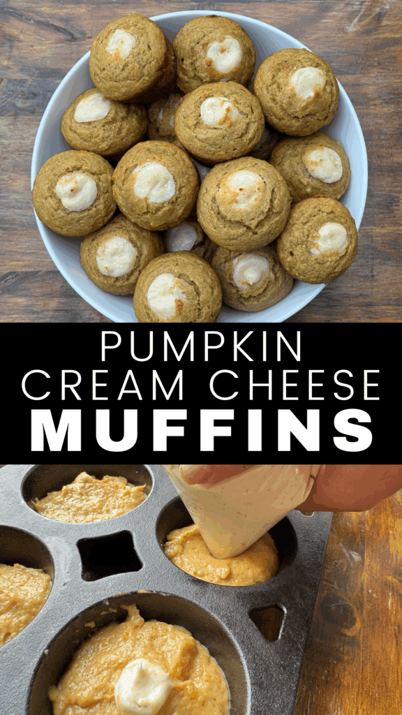 pumpkin muffins with cheese cake filling, starbucks copycat