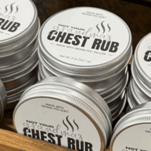 Not Your Grandma's Chest Rub